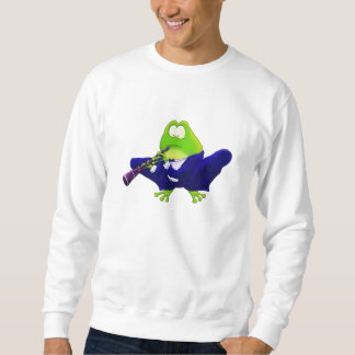 Clarinet-Frosch Sweatshirt