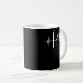 Clarinet Funny Wine Lover Clarinetist Clarinet Pla Kaffeetasse (VorderseiteRechts)