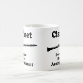 Clarinet-Geschenk Kaffeetasse (Mittel)