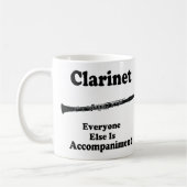 Clarinet-Geschenk Kaffeetasse (Links)