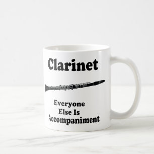 Clarinet-Geschenk Kaffeetasse