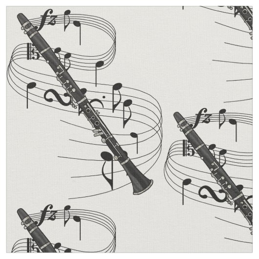 Clarinet-Gewebe Stoff (Nahaufnahme)