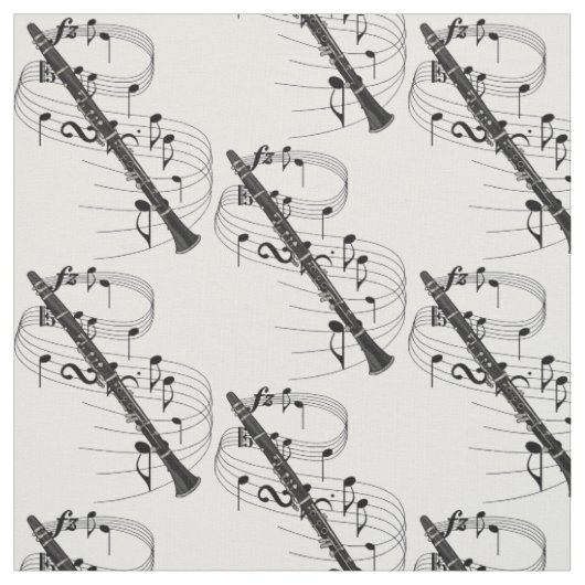 Clarinet-Gewebe Stoff (Muster)