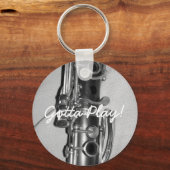 Clarinet Gotta Play Schlüsselanhänger (Vorderseite)