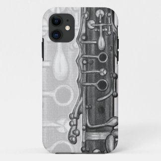 Clarinet in Holzkohle iPhone 5/5S Fall Case-Mate iPhone Hülle