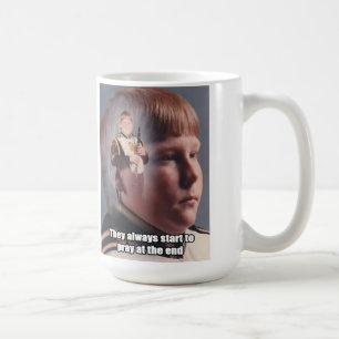 Clarinet-Junge Kaffeetasse