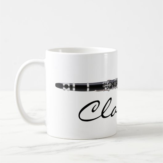 Clarinet-Kaffee-Tasse Kaffeetasse (Links)