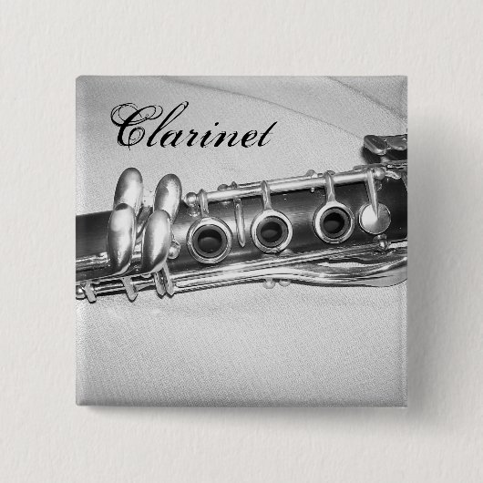 Clarinet-Knopf Button (Vorderseite)
