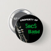 Clarinet-Knopf für Band Button (Vorne & Hinten)