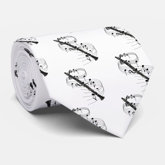 Clarinet Krawatte (Gerollt)