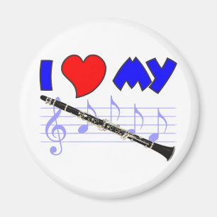Clarinet-Liebe Magnet