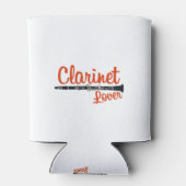 Clarinet Lover Dosenkühler (Rückseite)