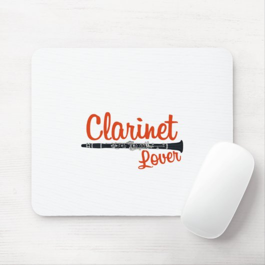 Clarinet Lover Mousepad (Mit Mouse)