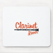 Clarinet Lover Mousepad (Vorne)