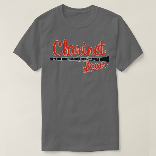 Clarinet Lover T-Shirt (Design vorne)