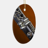 Clarinet mit Goldhintergrund-Verzierung Keramikornament (Rechts)