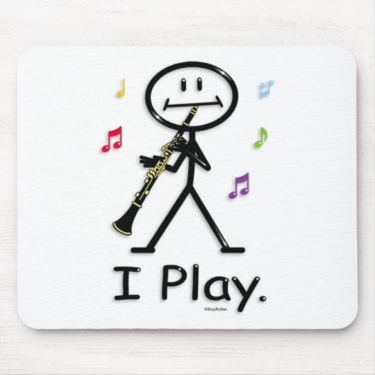 Clarinet Mousepad (Vorne)
