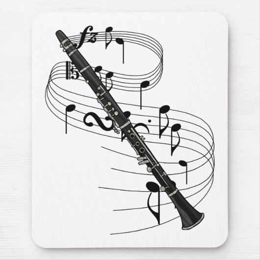 Clarinet Mousepad (Vorne)