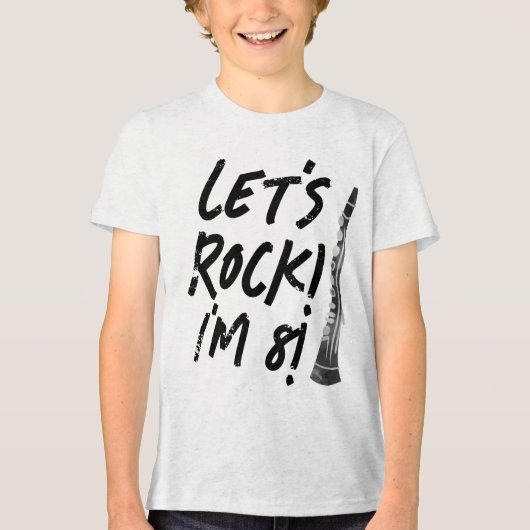 Clarinet Music Birthday Party T - Shirt (Vorderseite)