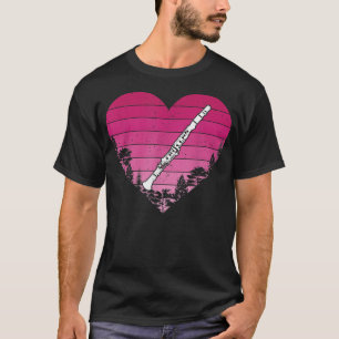 Clarinet Music Lover Retro Vintag Heft Klarinette T-Shirt