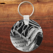 Clarinet Music Schlüsselanhänger (Vorderseite)