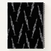 Clarinet Music Teacher Band Musician Notizblock (Rückseite)