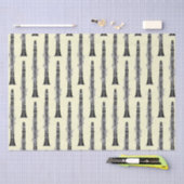 Clarinet Music Teacher Band Musician Seidenpapier (Handwerk)