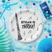 Clarinet Music Theme Geburtstagsparty Paper Teller (Party)