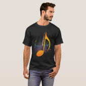 Clarinet Musician Musical Note Hoodie Clarinetist T-Shirt (Vorne ganz)