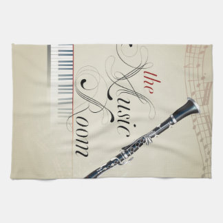 Clarinet-Musik-Raum Küchentuch