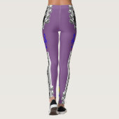 Clarinet-Musiknote Leggings (Rückseite)