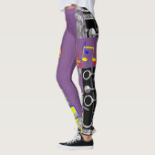 Clarinet-Musiknote Leggings (Links)