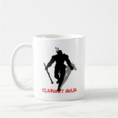 Clarinet Ninja Kaffeetasse (Links)