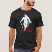 Clarinet Ninja T-Shirt (Vorderseite)