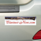 Clarinet-Now.com-Autoaufkleber Autoaufkleber (Auf Auto)