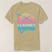 Clarinet Player Clarinetist Retro-Geschenk T-Shirt (Design vorne)