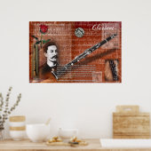 CLARINET POSTER (Küche)