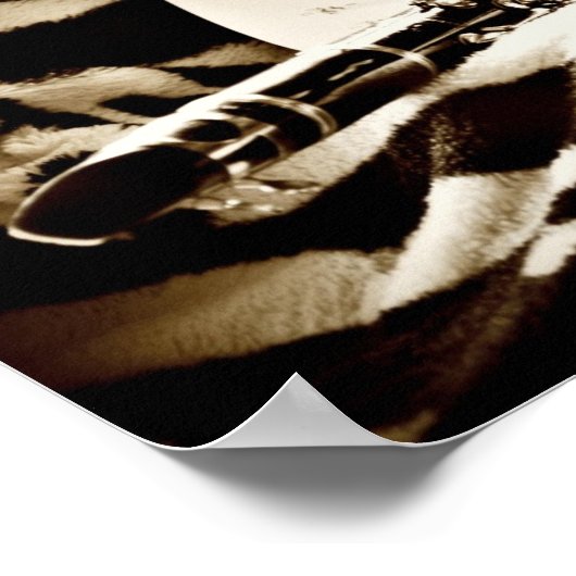 Clarinet Poster (Ecke)