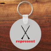 Clarinet Representation Schlüsselanhänger (Vorderseite)