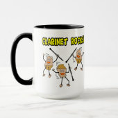 Clarinet Rocks Tasse (Links)