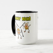 Clarinet Rocks Tasse (Vorderseite Links)