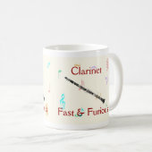 Clarinet: Schnelle u. wütende Tasse (VorderseiteRechts)