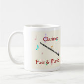Clarinet: Schnelle u. wütende Tasse (Links)