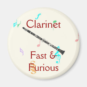 Clarinet:  Schneller u. wütender Magnet