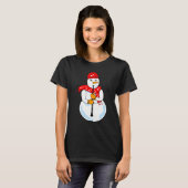 Clarinet Snowman T-Shirt (Vorne ganz)