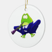 Clarinet-Solo-Frosch Keramikornament (Links)
