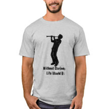 Clarinet-Spieler Silhoutte, Leben wurde bflat