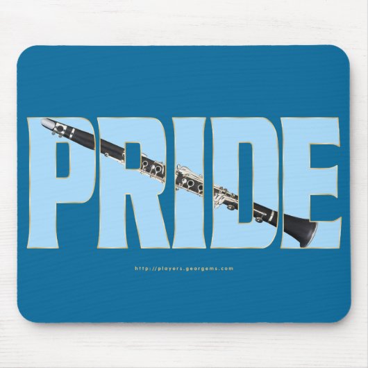 Clarinet-Stolz Mousepad (Vorne)