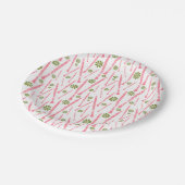 Clarinet Themed Pappteller (Schrägansicht)