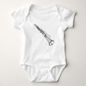 Clarinet Toodle Baby Strampler (Vorderseite)